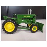 John Deere Model M Tractor with Blade 1/16 Scale