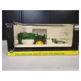 John Deere Model “M” Tractor with 2 bottom plow 1/16 Scale
