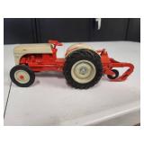 Ford Model Unknown Tractor, with 2 bottom plow