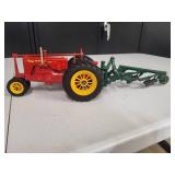 Massey Harris Challenger Tractor with 3 bottom plow (Plow is broke)