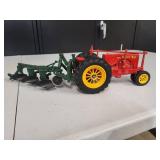 Massey Harris Challenger Tractor with 3 bottom plow (Plow is broke)