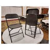 Round Banquet Event Folding Table and Chairs