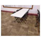 Rectangle Banquet Event Folding Table and Chairs