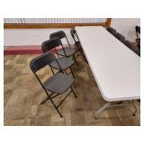Rectangle Banquet Event Folding Table and Chairs