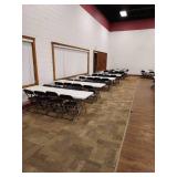 Rectangle Banquet Event Folding Table and Chairs