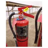 Three Large Commercial Fire Extinguishers