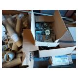 Plumbing Supplies & Contents of Shelf