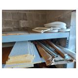 Plumbing Supplies & Contents of Shelf