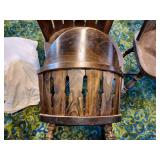 Six Old Wooden Chairs