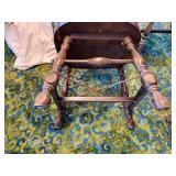 Six Old Wooden Chairs