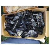 Various TV remotes, phones, Amana Remotes