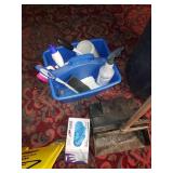 Janitorial items and Utility Sink