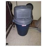 Garbage Cans with Trash Can Domes