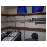 Janitorial Closet Adjustable Shelves