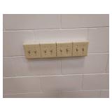 Ceiling Light Assemblies w/ Conduit & Wiring