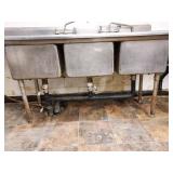 Bar Kitchen Sink, Air Fyer & Stand, Stainless Shelf, and Food Prep Cooler