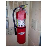 Fire Extinguishers In Bar Area