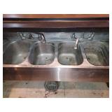 Bar Sinks, Keg Cooler, Bar Garbage Containers & cash register