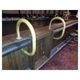 Brass Bar Waitress Bars & Entry Railing