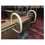 Brass Bar Waitress Bars & Entry Railing
