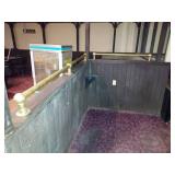 Brass Bar Waitress Bars & Entry Railing
