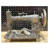 New Royal Sewing Machine and Cabinet