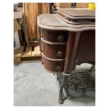 New Royal Sewing Machine and Cabinet