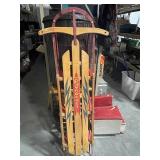 Coast King Rocket Steel Runner Sled