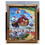 Framed "Angry Birds" Poster