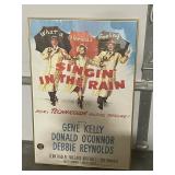Framed "Singin in the Rain" Poster