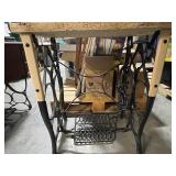 New Royal Sewing Cabinet Refurbished into an End Table