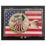 2000 Silver American Eagle Uncirculated Colored