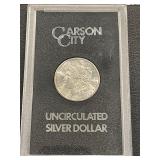 1884-CC Morgan Dollar Uncirculated Hard to Find Carson City