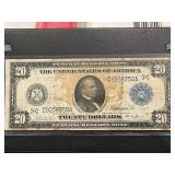 $20 Dollar Federal Reserve Note Series of 1914