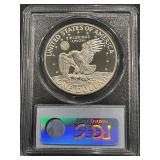 1973-S Eisenhower Dollar PCGS Proof PR69 Deep Cameo Silver