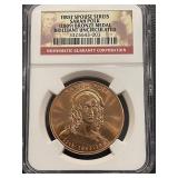 2009 First Spouse Series Bronze Medal NGC Brilliant Uncirculated