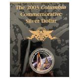 2003 Columbia Commemorative Silver Dollar