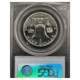 1963 Franklin Half Dollar PCGS MS63
