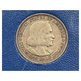 1893 U.S. Columbian Half Dollar Commemorative Coin
