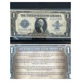 Series 1923 $1 Horse Blanket Silver Certificate