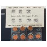 1982 Lincoln Cent Collection