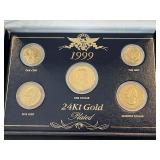1999 24K Gold Plated U.S. Mint Set