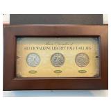 Walking Liberty Half Dollars Three Decades
