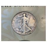 Walking Liberty Half Dollars Three Decades