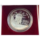 1986 Silver 100F Coin