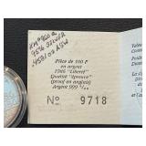 1986 Silver 100F Coin