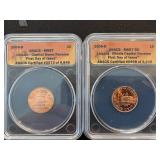 2009-D Lincoln Cents ANACS MS67 Set