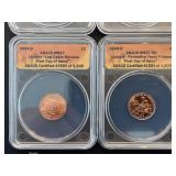 2009-D Lincoln Cents ANACS MS67 Set