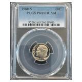 1980-S Roosevelt Dime Proof PCGS PR69 Deep Cameo