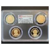 2008-S Presidential Dollar Set PCGS PR69 Deep Cameo